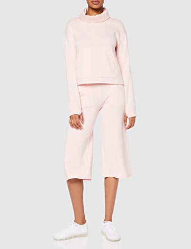 Marca Amazon - AURIQUE Sudadera con Capucha de Deporte Súper Suave Mujer, Rosa (Lotus), 38, Label:S