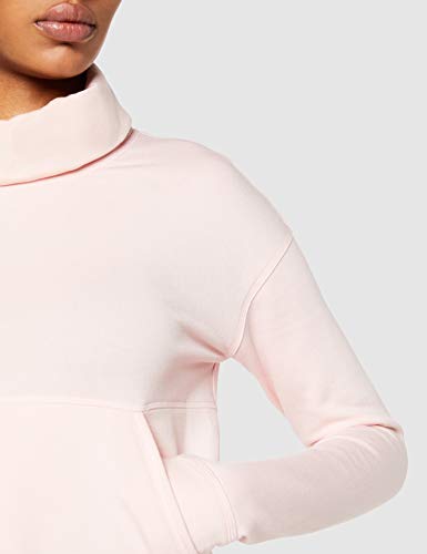 Marca Amazon - AURIQUE Sudadera con Capucha de Deporte Súper Suave Mujer, Rosa (Lotus), 38, Label:S