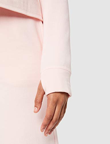 Marca Amazon - AURIQUE Sudadera con Capucha de Deporte Súper Suave Mujer, Rosa (Lotus), 38, Label:S