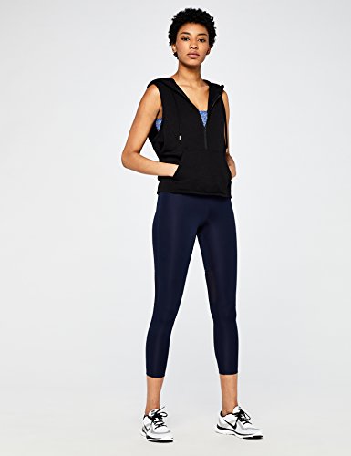 Marca Amazon - AURIQUE Sujetador Deportivo de Bajo Impacto para Yoga Mujer, Azul, L, Label:L Marca Amazon - AURIQUE Sujetador Deportivo de Bajo Impacto para Yoga Mujer, Azul, L, Label:L