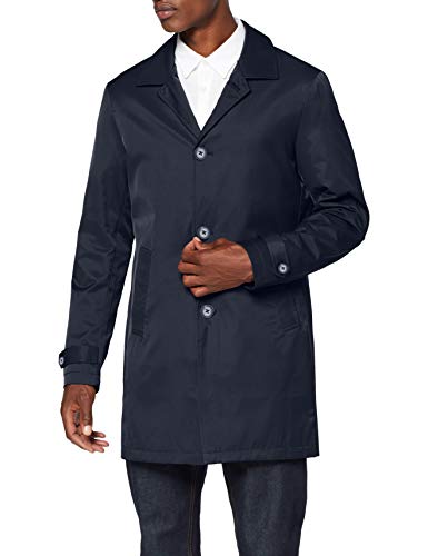 Marca Amazon - find. Mac - Chaqueta Hombre, Azul (Navy), L, Label: L