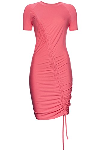 Marca Amazon - find. Vestido Ajustable para Mujer, Rosa, 40, Label: M