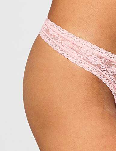 Marca Amazon - Iris & Lilly Belk034m2 - Thong Mujer, Multicolor (Pink/Black), S, Label: S Marca Amazon - Iris & Lilly Belk034m2 - Thong Mujer, Multicolor (Pink/Black), S, Label: S