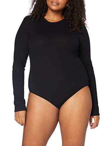 Marca Amazon - MERAKI Trajecito de Algodón Mujer, Negro (Black), 3XL, Label: 3XL