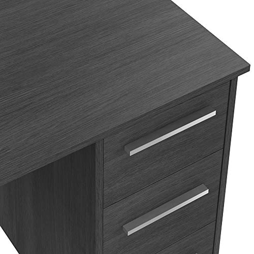 Marca Amazon - Movian Idro Modern - Escritorio con 3 cajones, 56 x 110 x 73,5 cm (gris)