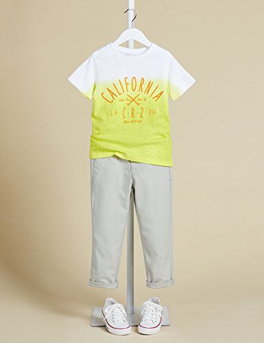 Marca Amazon - RED WAGON Camiseta con Estampado California Niños, Amarillo (Yellow), 128, Label:8 Years Marca Amazon - RED WAGON Camiseta con Estampado California Niños, Amarillo (Yellow), 128, Label:8 Years