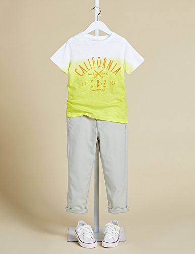 Marca Amazon - RED WAGON Camiseta con Estampado California Niños, Amarillo (Yellow), 128, Label:8 Years