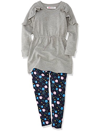 Marca Amazon - RED WAGON Leggings Niñas, Pack de 2, Multicolor (Navy Blue Heaven 19-3831 Tcx 17-4023 Tcx), 116, Label:6 Years Marca Amazon - RED WAGON Leggings Niñas, Pack de 2, Multicolor (Navy Blue Heaven 19-3831 Tcx 17-4023 Tcx), 116, Label:6 Years