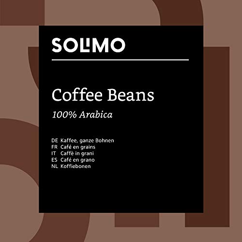 Marca Amazon - Solimo Granos de café 2 kg (2 x 1 kg)