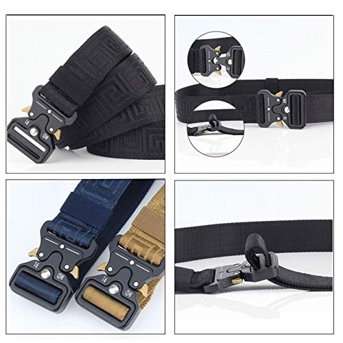 Marca Hombres Cinturón Aleación De Nylon Cinturones De Hebilla Negra Diseñador Cinturón De Cintura Casual Masculino Correa Al Aire Libre Nueva Lle Marca Hombres Cinturón Aleación De Nylon Cinturones De Hebilla Negra Diseñador Cinturón De Cintura Casual Masculino Correa Al Aire Libre Nueva Lle