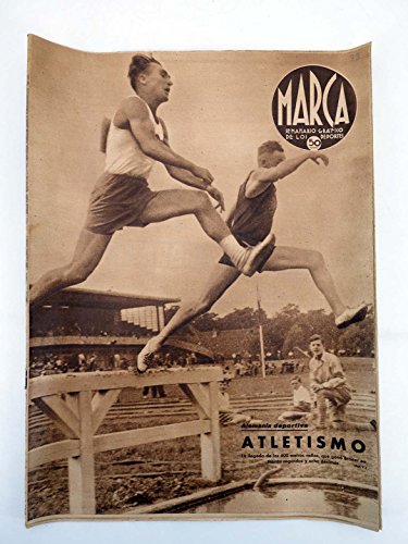 MARCA SEMANARIO GRÁFICO DE LOS DEPORTES 78. Atletismo. Alemania Deportiva. 6 Agosto, 1940. Marca. Atletismo. Alemania Deportiva. 6 Agosto, 1940 MARCA SEMANARIO GRÁFICO DE LOS DEPORTES 78. Atletismo. Alemania Deportiva. 6 Agosto, 1940. Marca. Atletismo. Alemania Deportiva. 6 Agosto, 1940