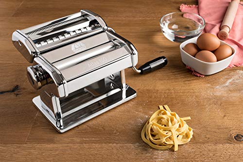 Marcato MC002057 - Máquina para hacer pasta, color plateado