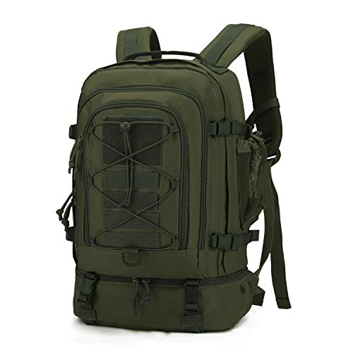 Mardingtop 28L Mochila Militar Táctical Bolsa de Asalto Molle Mochila Moto Mochilas de Senderismo Unisex para Acampada, Caza, Aire Libre Ciclismo y más Verde Militar