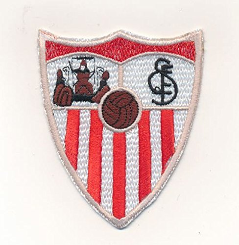 Marel - Parche bordado termoadhesivo Sevilla de 7 x 8,3 cm, réplica Marel - Parche bordado termoadhesivo Sevilla de 7 x 8,3 cm, réplica