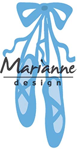Marianne Design Troqueles con Diseño Zapatillas De Ballet, Metal, Azul, 13.1x10x0.2 cm