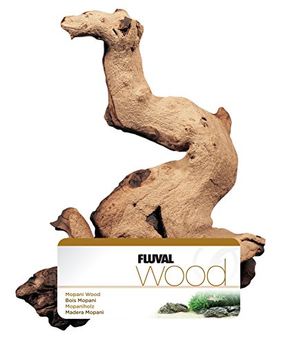 Marina Raíz de Madera de Mopani, Tronco Decorativo para aquário de la Marca Marina Raíz de Madera de Mopani, Tronco Decorativo para aquário de la Marca