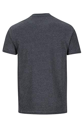 Marmot Coastal tee SS Camisa, Camiseta De Manga Corta para Exteriores, Idónea para Hacer Deporte E IR Al Gimnasio, Secado Rápido, Transpirable, Hombre, New Charcoal Heather, S Marmot Coastal tee SS Camisa, Camiseta De Manga Corta para Exteriores, Idónea para Hacer Deporte E IR Al Gimnasio, Secado Rápido, Transpirable, Hombre, New Charcoal Heather, S