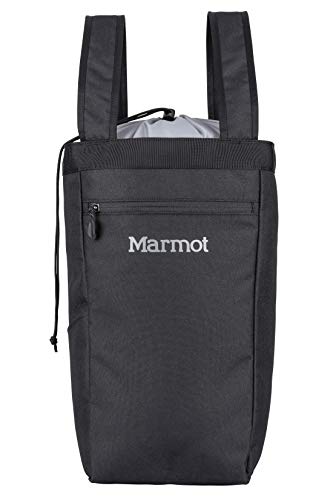 Marmot Urban Hauler Med Mochila ultraligera, daypack, molicha deportiva, se puede convertir en una bolsa de viaje, Unisex adulto, Black/Cinder, 28 L