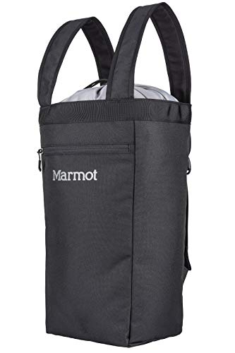 Marmot Urban Hauler Med Mochila ultraligera, daypack, molicha deportiva, se puede convertir en una bolsa de viaje, Unisex adulto, Black/Cinder, 28 L