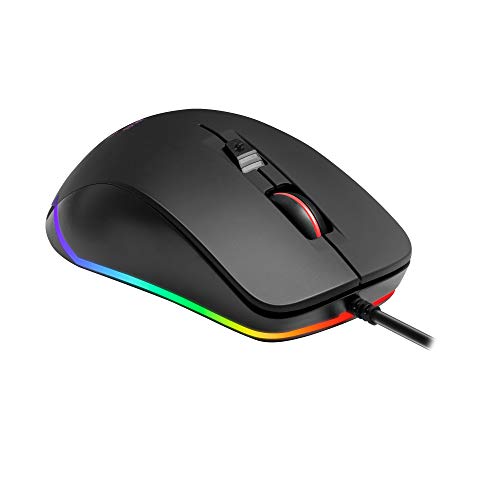 Mars Gaming MM118 - Ratón Gaming de 9800 dpi (iluminación LED RGB, 6 Botones mecánicos, WindowsMacLinux), Color Negro Mars Gaming MM118 - Ratón Gaming de 9800 dpi (iluminación LED RGB, 6 Botones mecánicos, WindowsMacLinux), Color Negro