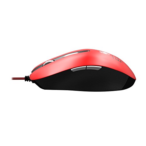 Mars Gaming MMEA7, Ratón Sensor Óptico 3200DPI, Oficial Olimpia Milano EA7, Rojo Mars Gaming MMEA7, Ratón Sensor Óptico 3200DPI, Oficial Olimpia Milano EA7, Rojo