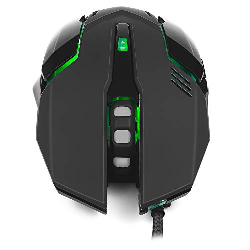 Mars Gaming MRM0 - Ratón PC, 4000DPI, óptico, iluminación RGB Flow, 6 botones Mars Gaming MRM0 - Ratón PC, 4000DPI, óptico, iluminación RGB Flow, 6 botones
