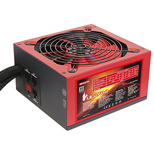 Mars MPVU750 Gaming, fuente PC 750W, 80 plus silver, PFC activo, ventilador 14cm