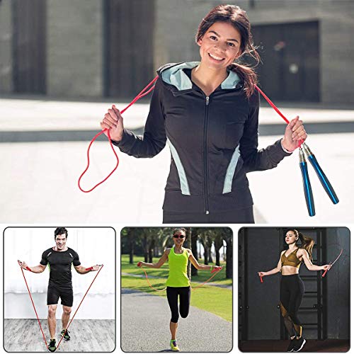 MARSACE Profesional Comba Cuerda Saltar Ajustable Crossfit Combas Hombre y Mujer Comba de Boxeo Speed Rope para Entrenamiento Funcional MARSACE Profesional Comba Cuerda Saltar Ajustable Crossfit Combas Hombre y Mujer Comba de Boxeo Speed Rope para Entrenamiento Funcional