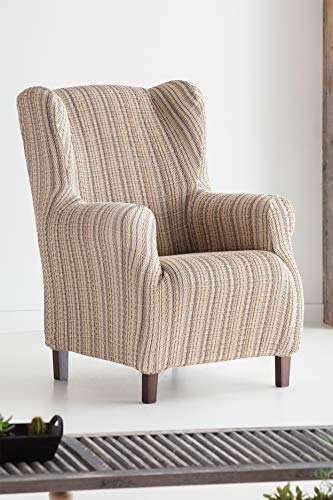Martina Home Mejico - Funda elástica de Sillón Orejero, Doré, 33x42x8 cm Martina Home Mejico - Funda elástica de Sillón Orejero, Doré, 33x42x8 cm