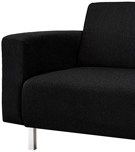 Martina Home Tunez Funda Elástica para Sofá Brazo Derecho, Tela, Negro, Tres Plazas Martina Home Tunez Funda Elástica para Sofá Brazo Derecho, Tela, Negro, Tres Plazas