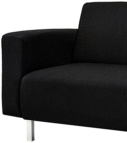 Martina Home Tunez Funda Elástica para Sofá, Tela, Negro, 4 Plazas (240-270 cm) Martina Home Tunez Funda Elástica para Sofá, Tela, Negro, 4 Plazas (240-270 cm)