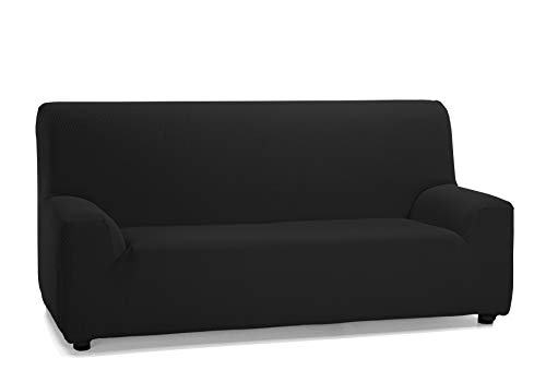 Martina Home Tunez Funda Elástica para Sofá, Tela, Negro, 4 Plazas (240-270 cm) Martina Home Tunez Funda Elástica para Sofá, Tela, Negro, 4 Plazas (240-270 cm)