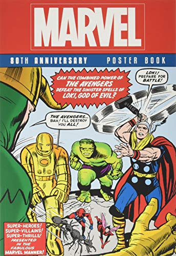 Marvel 80th Anniversary Poster Book Marvel 80th Anniversary Poster Book