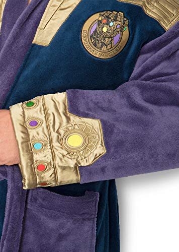 Marvel Bata de cumpleaños para Hombre Thanos Albornoz Cumpleaños Marvel Bata de cumpleaños para Hombre Thanos Albornoz Cumpleaños