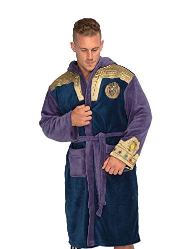 Marvel Bata de cumpleaños para Hombre Thanos Albornoz Cumpleaños Marvel Bata de cumpleaños para Hombre Thanos Albornoz Cumpleaños