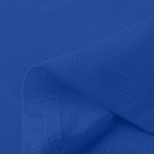 Marxways - Camiseta deportiva sin mangas para hombre, de algodón, sin mangas, para culturismo, secado azul XXL