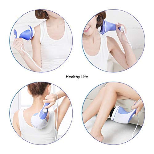 Masajeador Anticelulítico Eléctrico, Massager eléctrico del cuerpo relaje completamente el tono del músculo pierde el dispositivo gordo de las celulitis de la quemadura del peso con 4 cabeza Masajeador Anticelulítico Eléctrico, Massager eléctrico del cuerpo relaje completamente el tono del músculo pierde el dispositivo gordo de las celulitis de la quemadura del peso con 4 cabeza