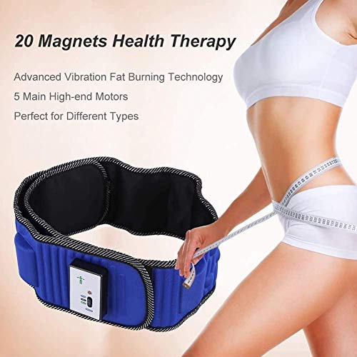 Masajeador cuello y espalda, cinturón adelgazamiento eléctrico, masaje cintura, ejercicio para adelgazar, piernas y abdomen, quemador grasa, calentador abdomen, para desarrollar músculos, eliminar g