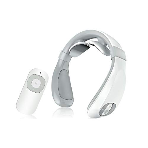 Masajeador de cuello, Masajeador de espalda inalámbrico inteligente con calor,Masajeador de cuello de pulso electromagnético, Masajeador de cuello multifunción para aliviar el dolor muscular Relajarse Masajeador de cuello, Masajeador de espalda inalámbrico inteligente con calor,Masajeador de cuello de pulso electromagnético, Masajeador de cuello multifunción para aliviar el dolor muscular Relajarse
