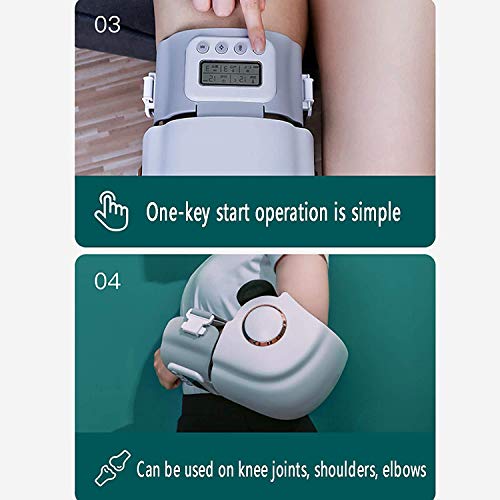 Masajeador de rodilla, bolsas de aire eléctricas, masaje, compresor caliente, rodilla, fisioterapia por vibración con calefacción por infrarrojos, para la osteoartritis, artritis reumatoide, alivio Masajeador de rodilla, bolsas de aire eléctricas, masaje, compresor caliente, rodilla, fisioterapia por vibración con calefacción por infrarrojos, para la osteoartritis, artritis reumatoide, alivio