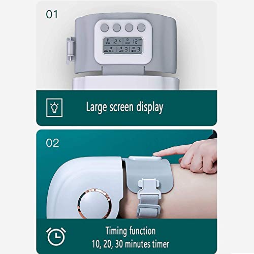 Masajeador de rodilla, bolsas de aire eléctricas, masaje, compresor caliente, rodilla, fisioterapia por vibración con calefacción por infrarrojos, para la osteoartritis, artritis reumatoide, alivio Masajeador de rodilla, bolsas de aire eléctricas, masaje, compresor caliente, rodilla, fisioterapia por vibración con calefacción por infrarrojos, para la osteoartritis, artritis reumatoide, alivio
