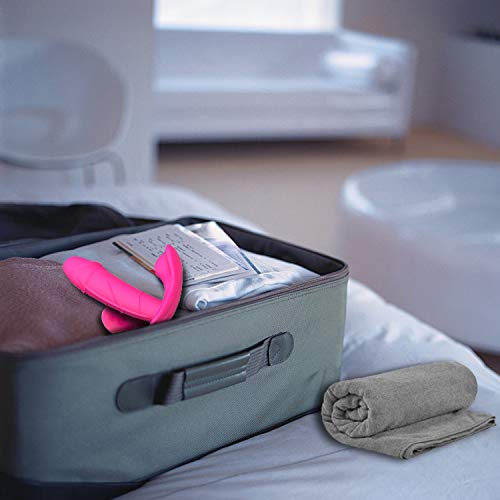 Masajeador Portátil, Masajeador Control Remoto Inalámbrico, Dos motores, Calefacción, 7+3 Modos, Recargable USB Magnético, Material de Silicona, 100% Impermeable Masajeador Portátil, Masajeador Control Remoto Inalámbrico, Dos motores, Calefacción, 7+3 Modos, Recargable USB Magnético, Material de Silicona, 100% Impermeable