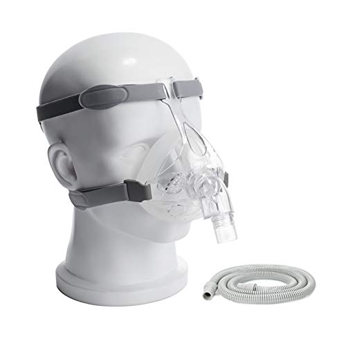 Máscara De Sueño De Cara Completa CPAP con Correa Y Manguera Ajustables para La Cabeza Máscara Facial para Máquina CPAP BIPAP De CPAP Solución De Apnea Antirronquidos Máscara De Sueño De Cara Completa CPAP con Correa Y Manguera Ajustables para La Cabeza Máscara Facial para Máquina CPAP BIPAP De CPAP Solución De Apnea Antirronquidos