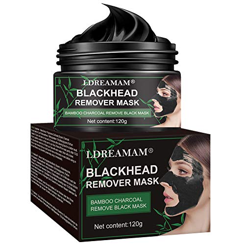 Mascarilla Exfoliante Facial,Puntos Negros Mascarilla,Mascarillas Exfoliantes y Limpiadoras,Purificante Espinillas y Piel Muerta, Hidratar Piel, Eliminar Puntos Negros, Acné 120g