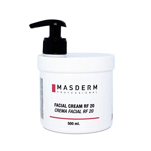 MASDERM | Crema Facial Radiofrecuencia Hidratante | Antiarrugas | Ácido Hialurónico | Colágeno | Profesional | Mujer | 500ml