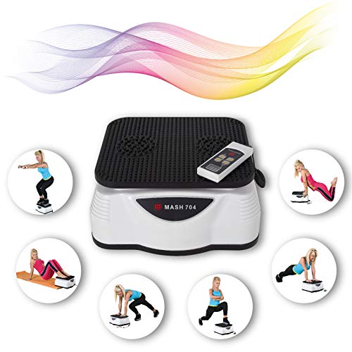 Mash Form Equipo de gimnasio para casa, estera vibrante, fitness, quemar grasa, entrenamiento para todo el cuerpo Mash Form Equipo de gimnasio para casa, estera vibrante, fitness, quemar grasa, entrenamiento para todo el cuerpo