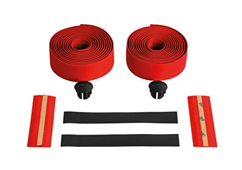 Massi Summer Gel Cinta de Manillar para Bicicleta, Unisex Adulto, Rojo, Unico Massi Summer Gel Cinta de Manillar para Bicicleta, Unisex Adulto, Rojo, Unico