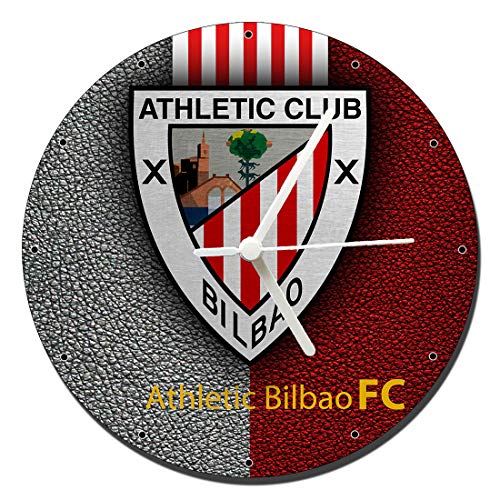 MasTazas Athletic Club Bilbao FC Reloj de Pared Wall Clock 20cm MasTazas Athletic Club Bilbao FC Reloj de Pared Wall Clock 20cm