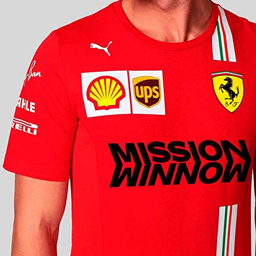 Master Lap Camiseta Ferrari Charles Leclerc F1 Mission Winnow S