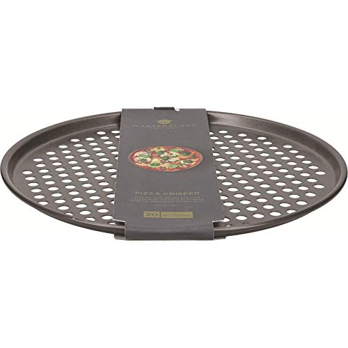 masterclass Kitchen Craft KCMCHB14 - Bandeja Redonda para Pizza (Antiadherente, 32 cm)